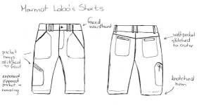 Lobo's shorts sketch