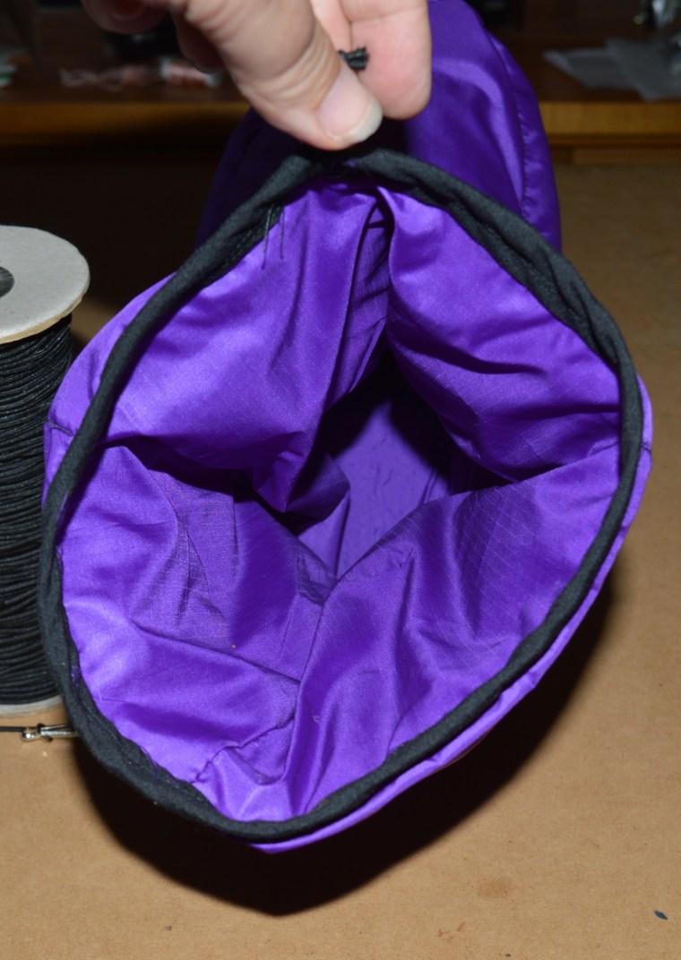 down boot complete.  Nice clean finish inside