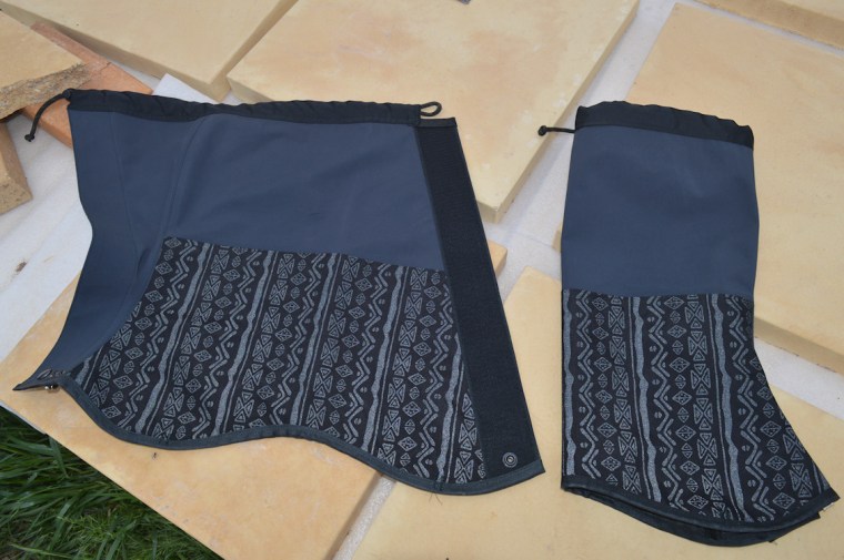 Finshed gaiters - outside