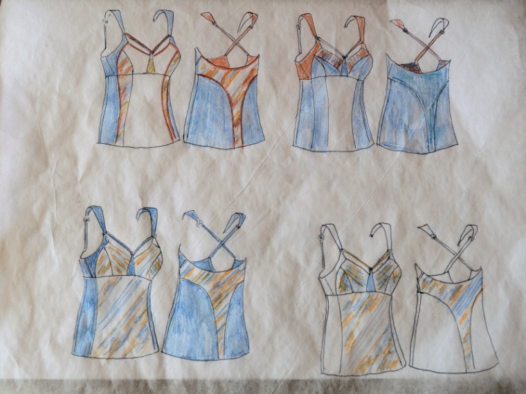 blue_orange_tankini_sketch2